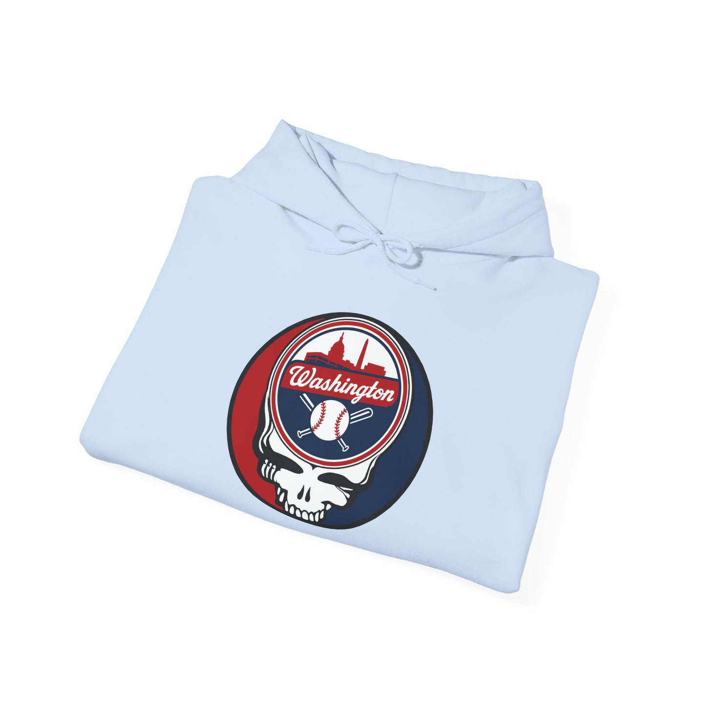 Washington Nationals Grateful Dead Unisex Heavy Blend Hoodie - MLB