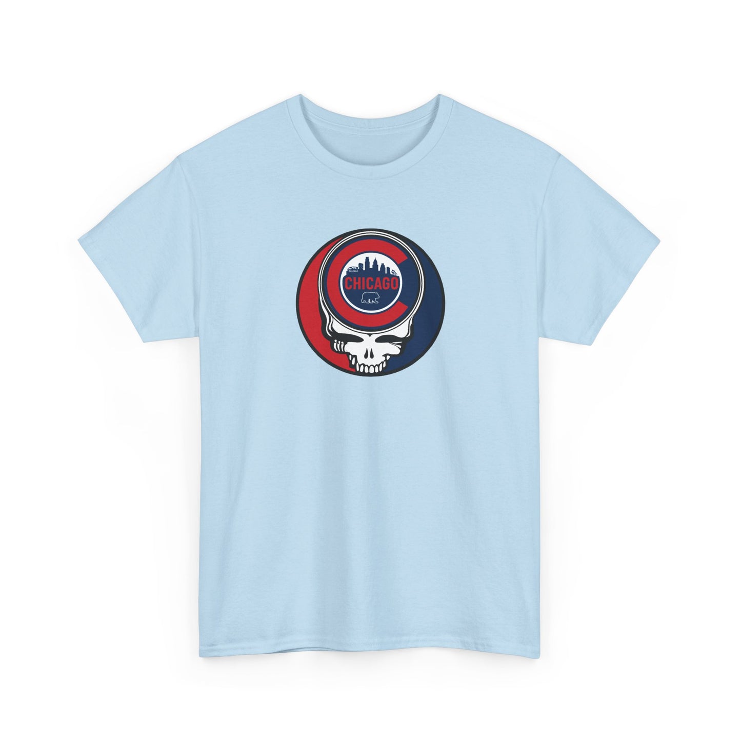 Chicago Cubs Grateful Dead Steal Your Face T-Shirt - MLB