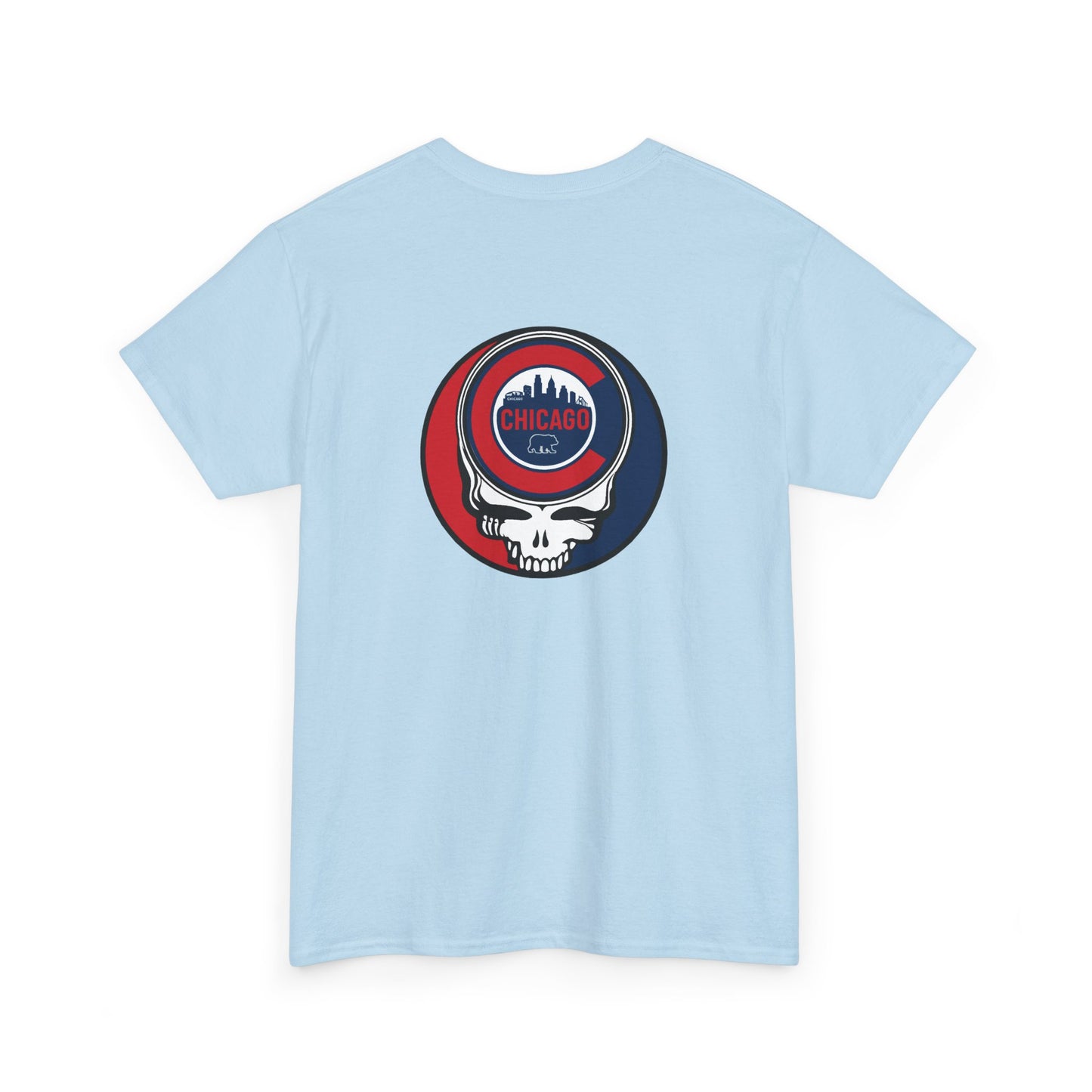 Chicago Cubs Two-Sided Grateful Dead Steal Your Face T-Shirt - MLB