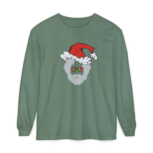 Santa Jerry Vineyard Collection Garment-dyed Long Sleeve T-Shirt