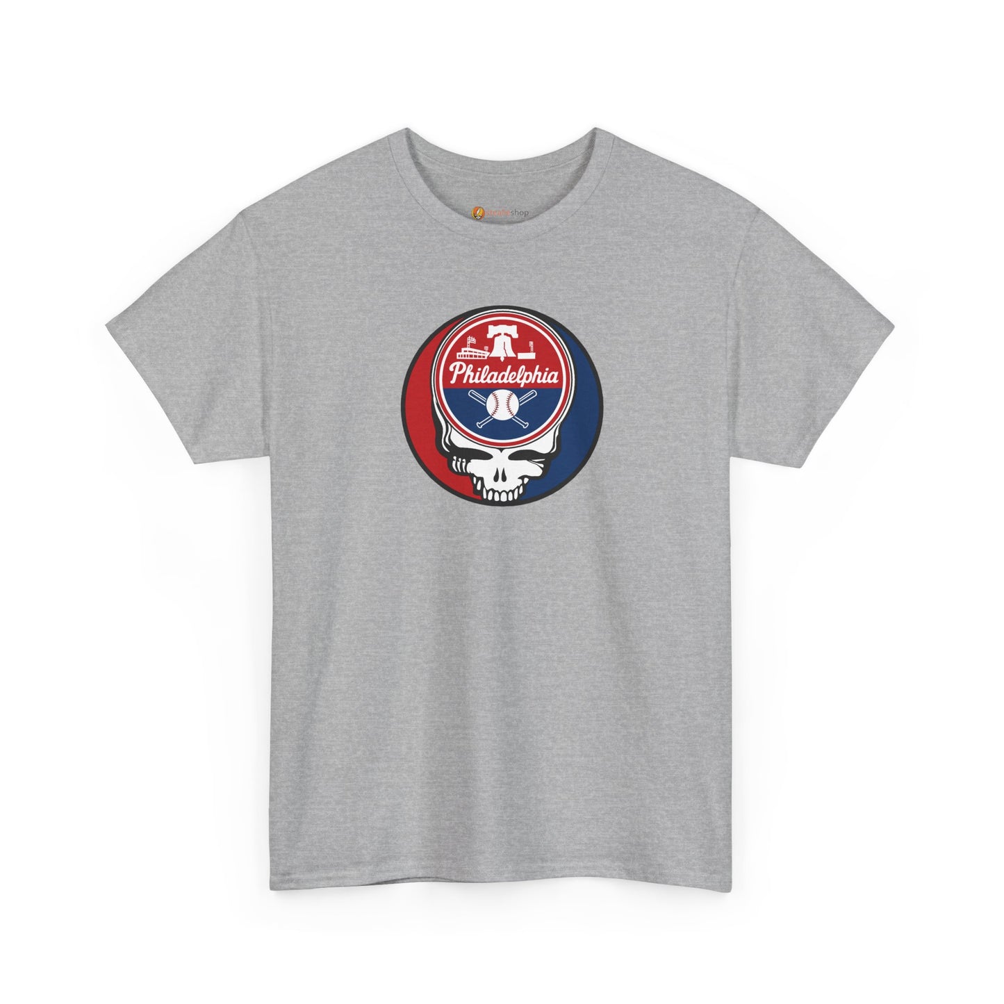Philadelphia Phillies Grateful Dead Steal Your Face T-Shirt - MLB