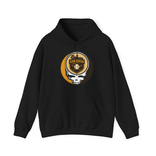 San Diego Baseball Stealie Grateful Dead Unisex Heavy Blend Hoodie - MLB