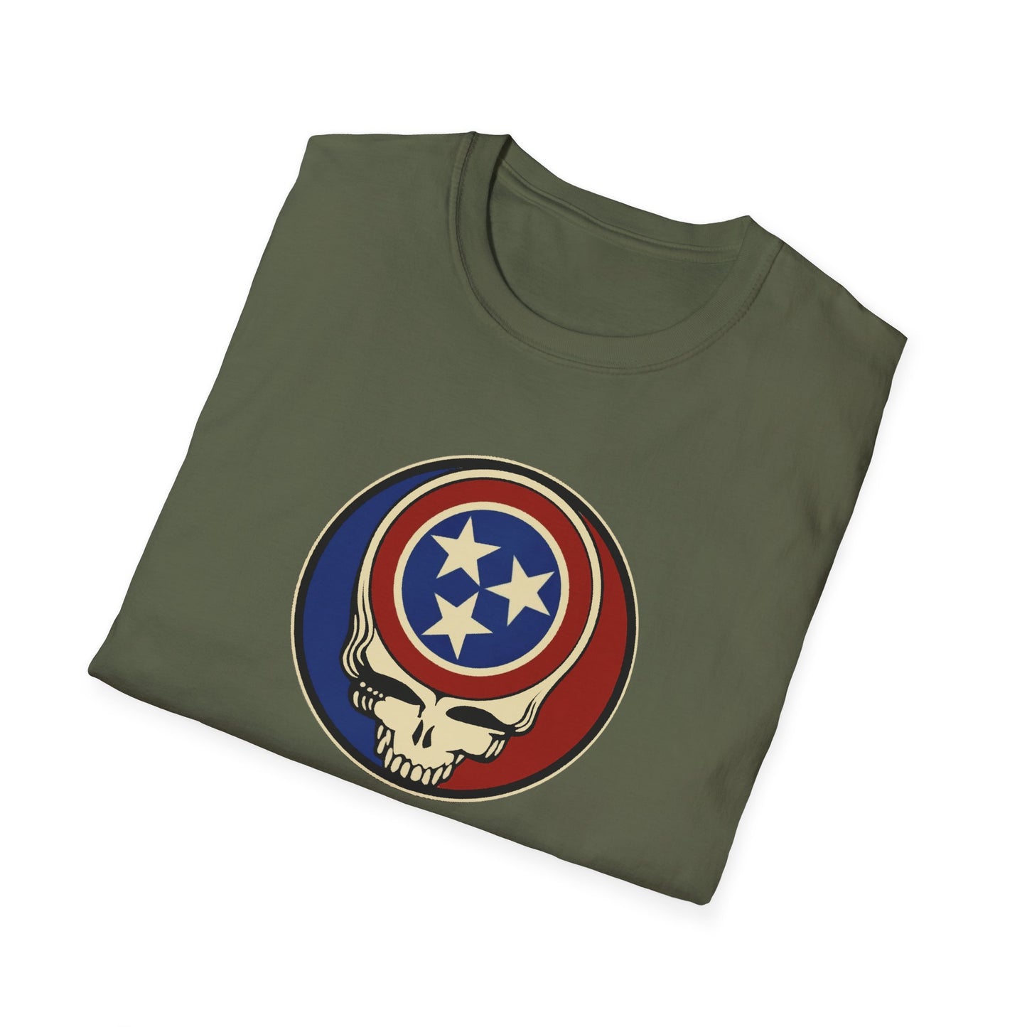 Tennessee State Flag Stealie Grateful Dead T-Shirt
