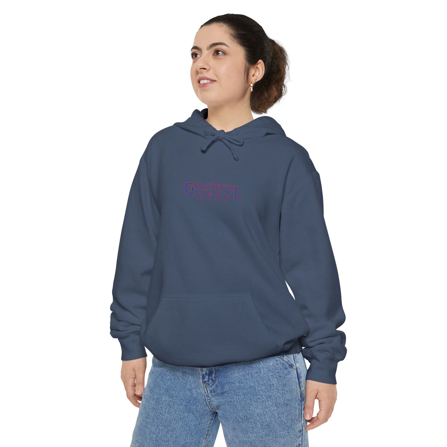 Tie-Dye Bear Vineyard Collection Unisex Garment-Dyed Hoodie