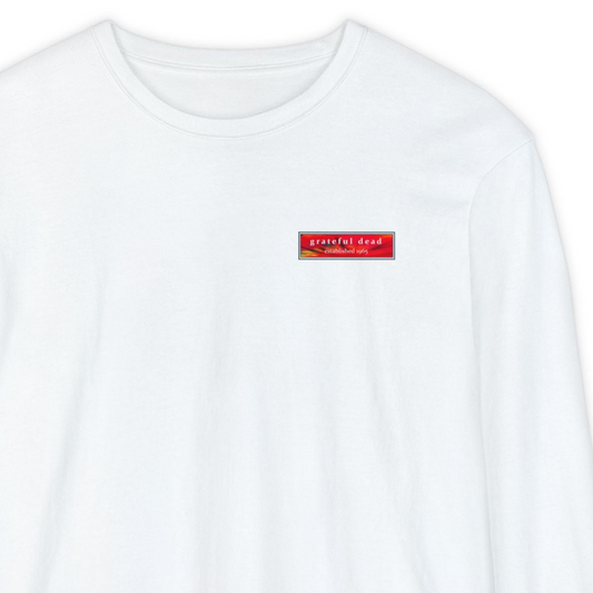 Dancing Bear Tie Dye Vineyard Collection Garment-Dyed Long Sleeve Two-Sided Shirt