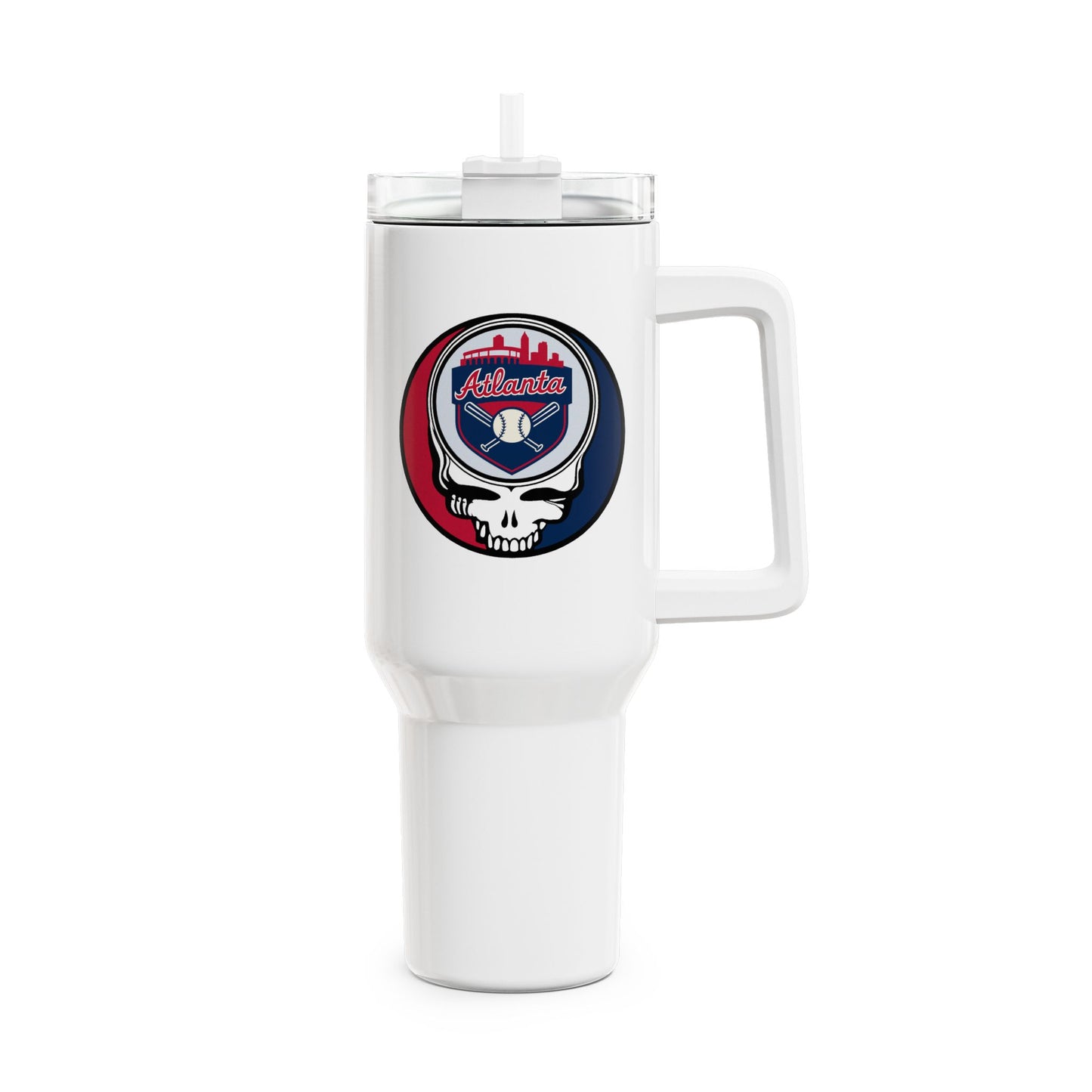 Atlanta Braves "Fat Man" Tumbler, Double Insulated 40oz Travel Mug