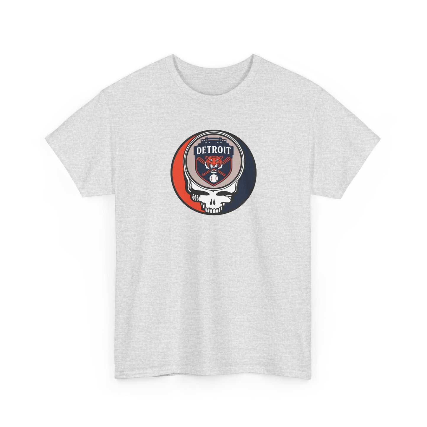 Detroit Tigers Grateful Dead Steal Your Face T-Shirt - MLB
