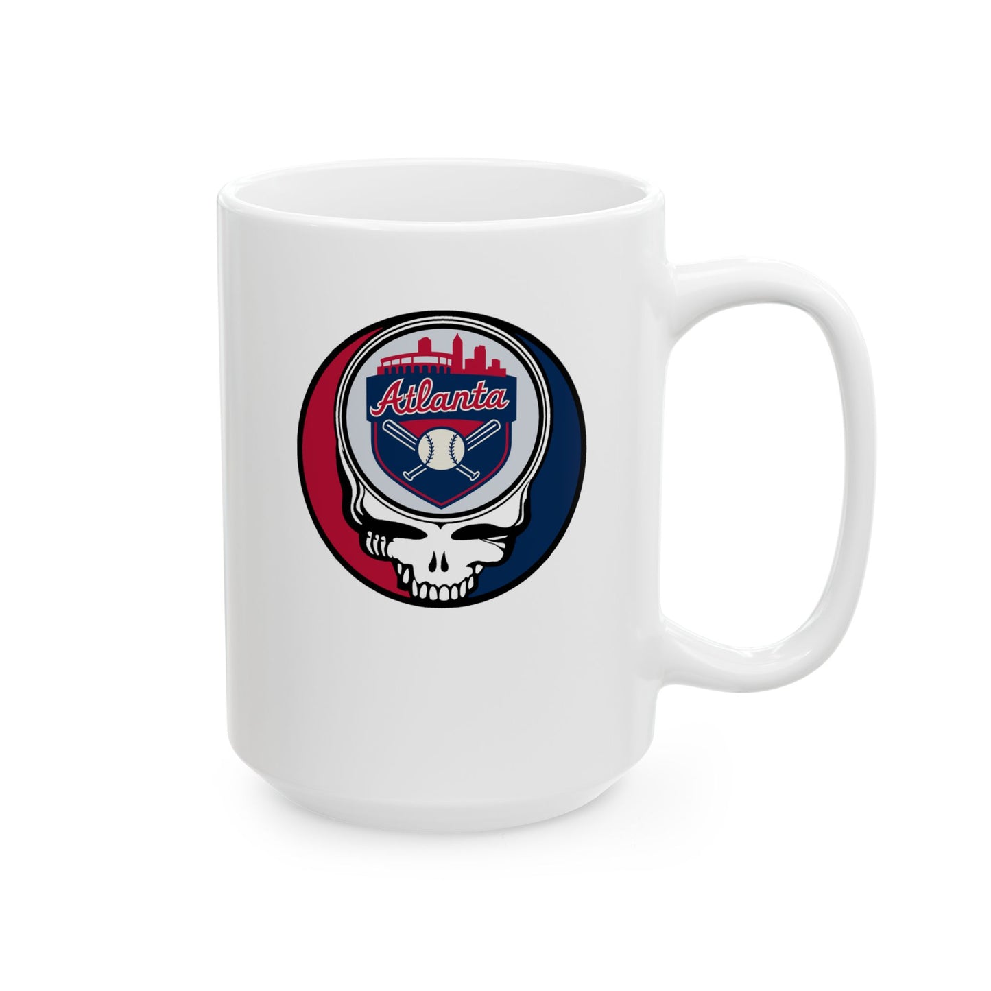 Atlanta Braves Stealie Ceramic Mug - MLB