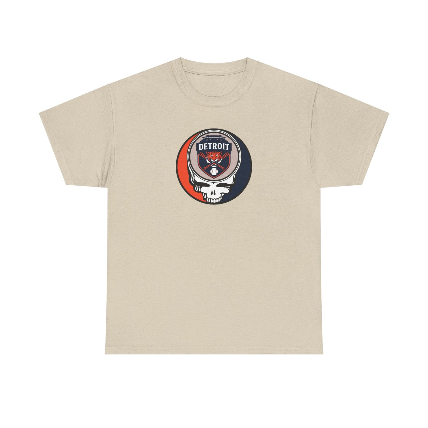 Detroit Tigers Grateful Dead Steal Your Face T-Shirt - MLB