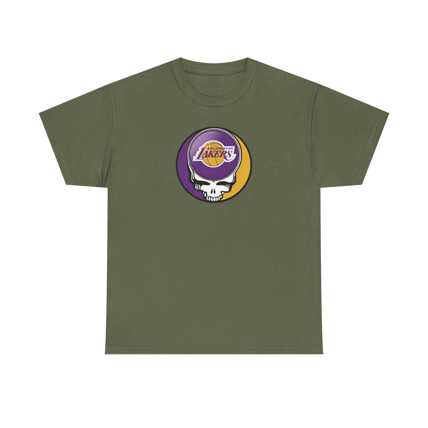 Los Angeles Lakers Grateful Dead Steal Your Face T-Shirt - NBA