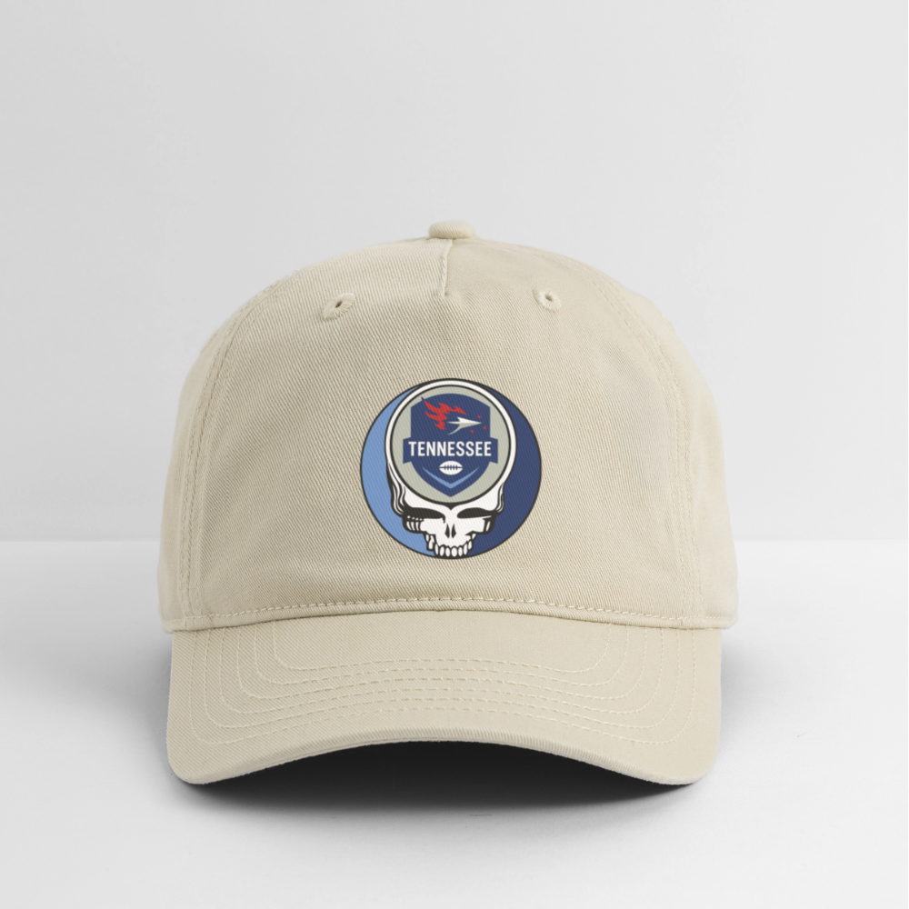 Gridiron Edition | Tennessee Titans Stealie Baseball Dad Hat - khaki