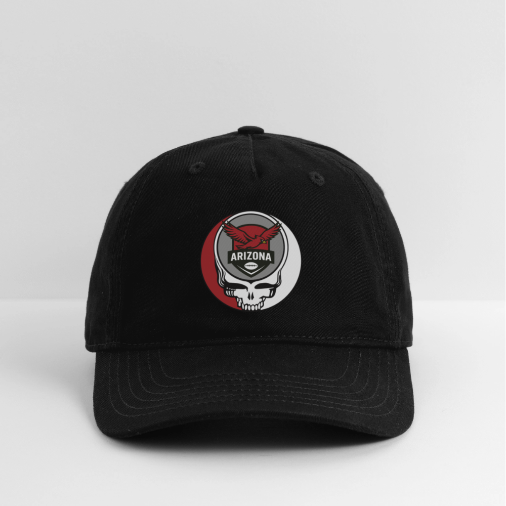Gridiron Edition | Arizona Cardinals Stealie Baseball Dad Hat - black