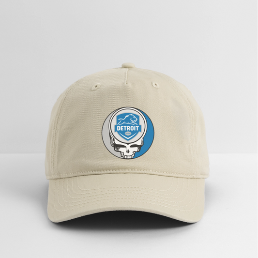 Gridiron Edition | Detroit Lions Stealie Baseball Dad Hat - khaki