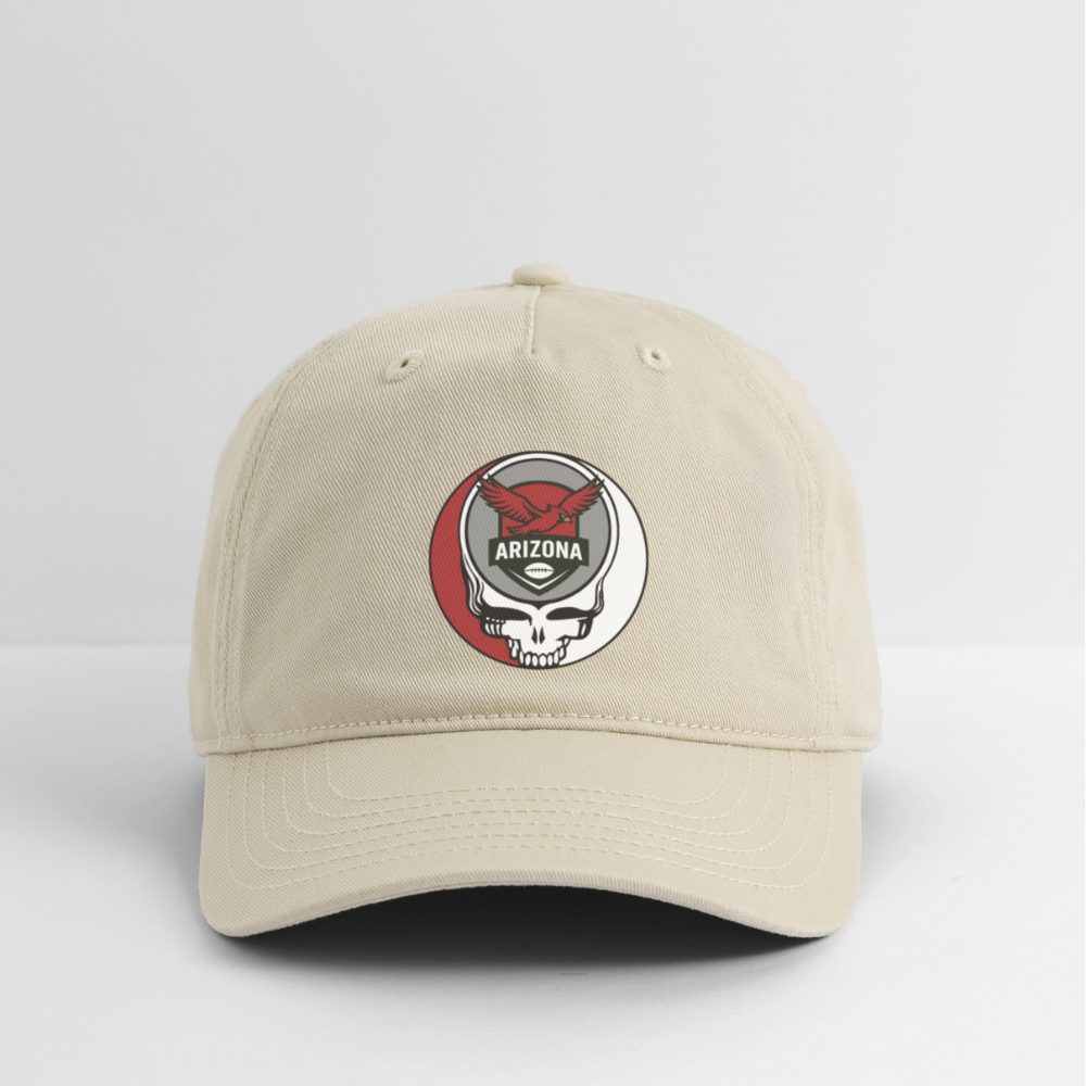 Gridiron Edition | Arizona Cardinals Stealie Baseball Dad Hat - khaki