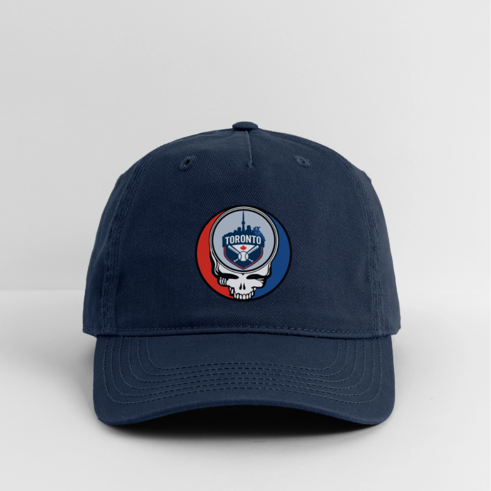 Ball Park Edition | Toronto Blue Jays Stealie Baseball Dad Hat - navy