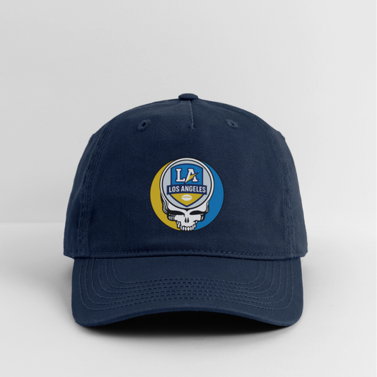 Gridiron Edition | Los Angeles Chargers Stealie Baseball Dad Hat - navy