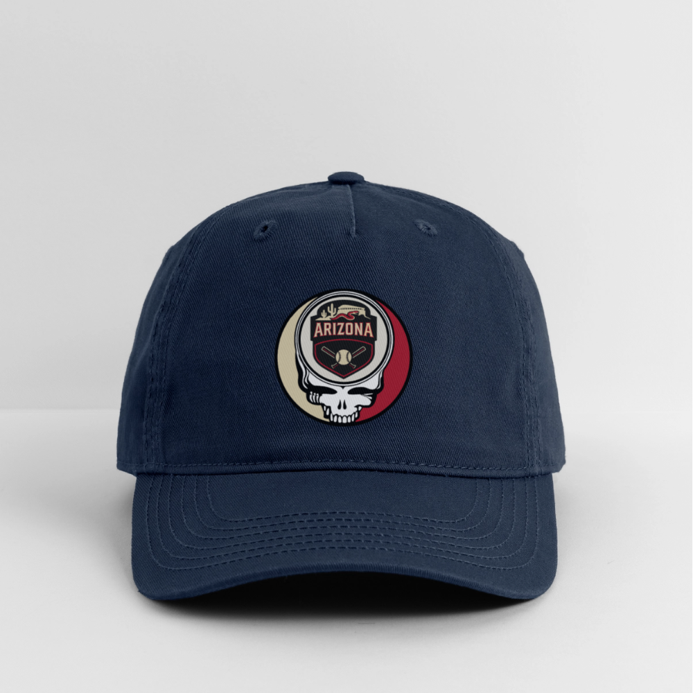 Ball Park Edition | Arizona Diamondbacks Stealie Baseball Dad Hat - navy