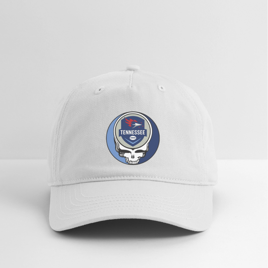 Gridiron Edition | Tennessee Titans Stealie Baseball Dad Hat - white