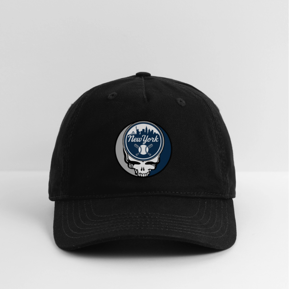 Ball Park Edition | New York Yankees Stealie Baseball Dad Hat - black