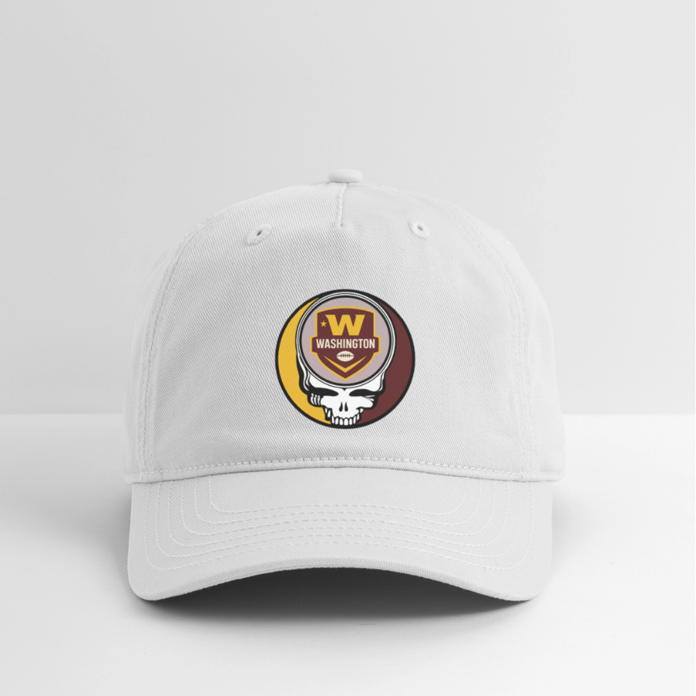 Gridiron Edition | Washington Commanders Stealie Baseball Dad Hat - white