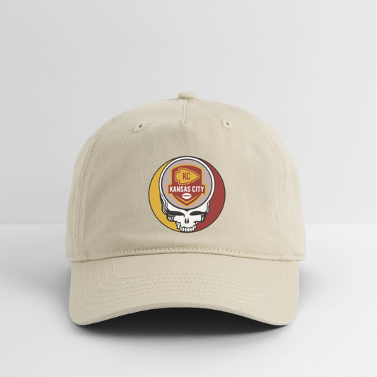 Gridiron Edition | Kansas City Chiefs Stealie Baseball Dad Hat - khaki