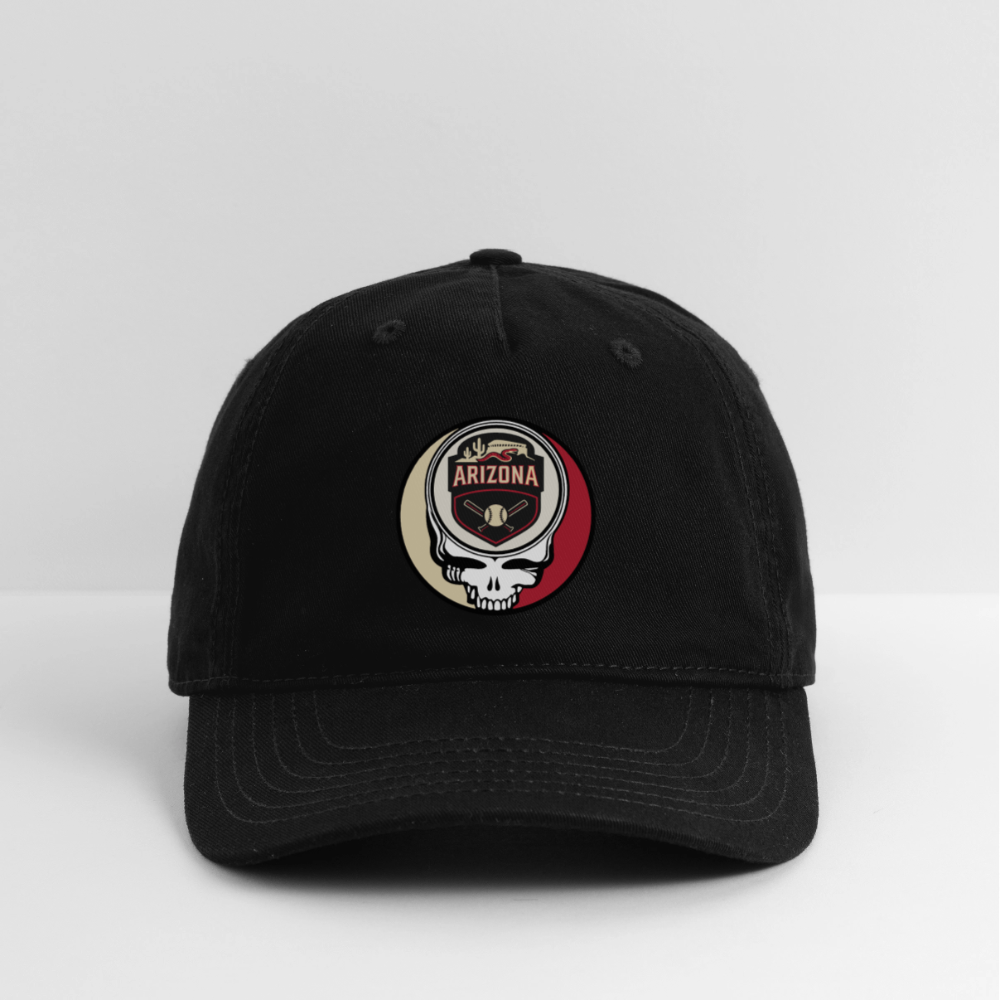 Ball Park Edition | Arizona Diamondbacks Stealie Baseball Dad Hat - black