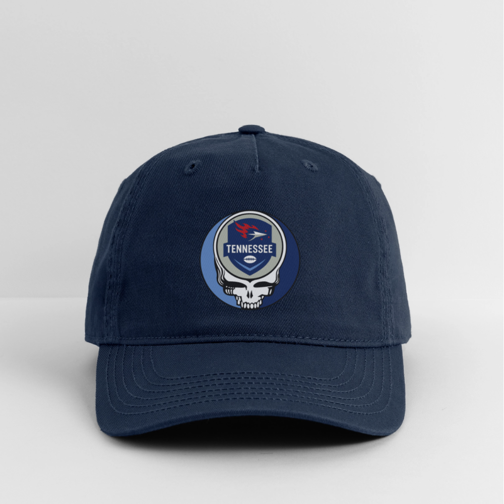 Gridiron Edition | Tennessee Titans Stealie Baseball Dad Hat - navy