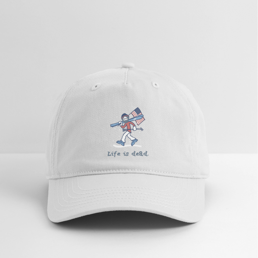Skiin' Jerry Dad Hat - white