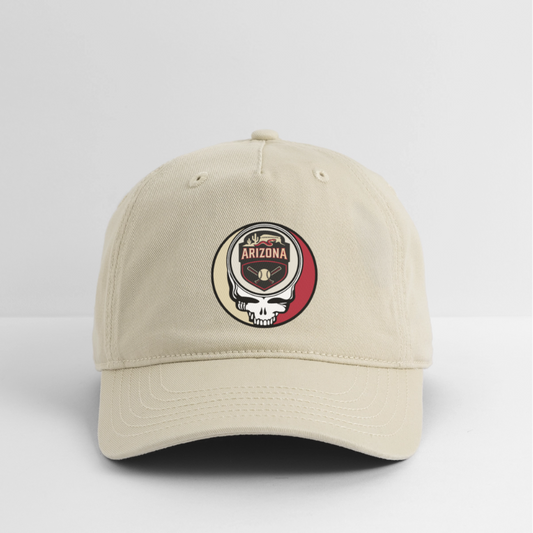 Ball Park Edition | Arizona Diamondbacks Stealie Baseball Dad Hat - khaki