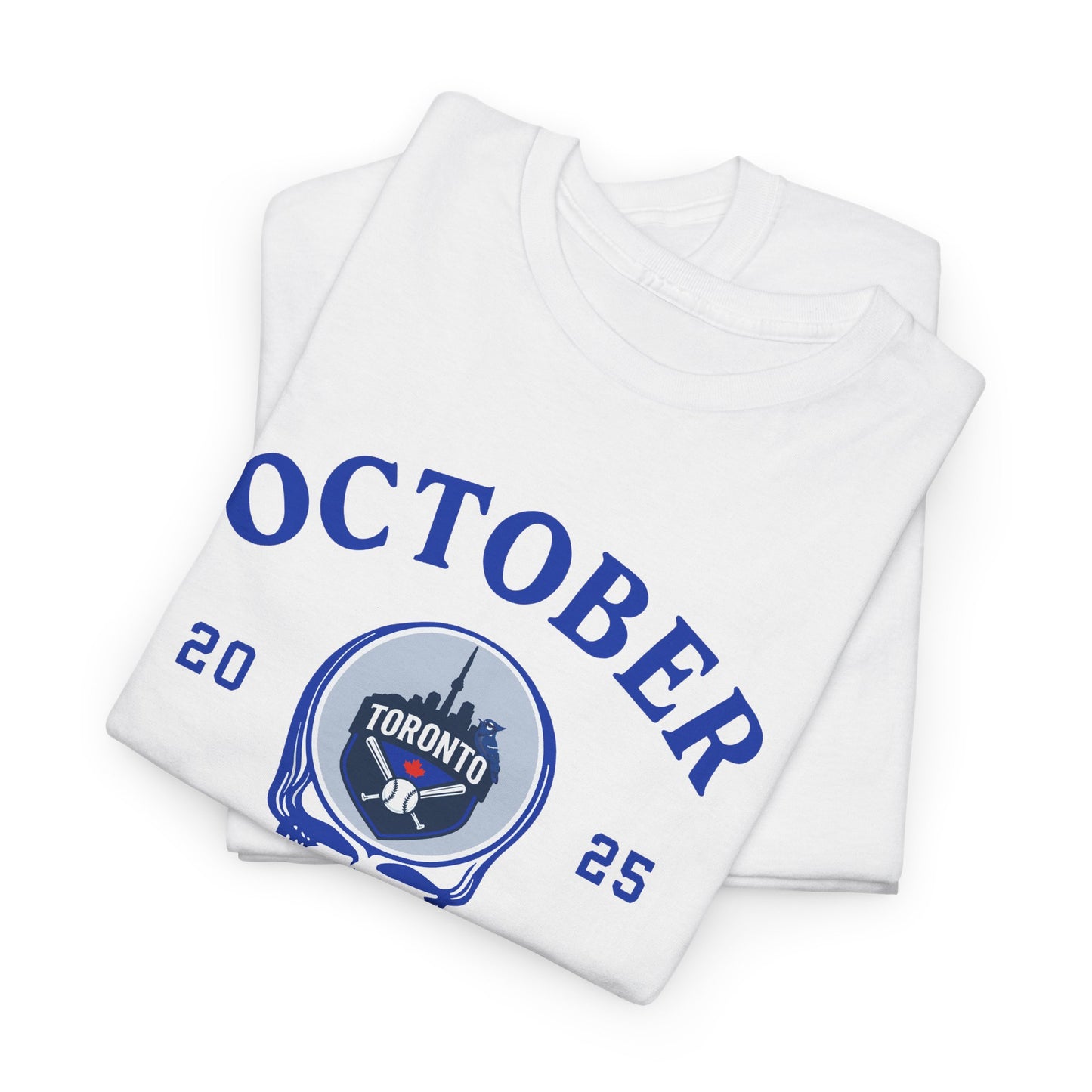 Toronto Baseball Playoffs 2025 October Baseball Stealie Grateful Dead T-shirt