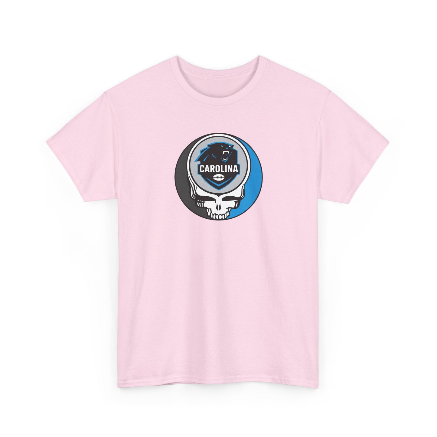 Carolina Panthers Grateful Dead Steal Your Face T-Shirt - NFL