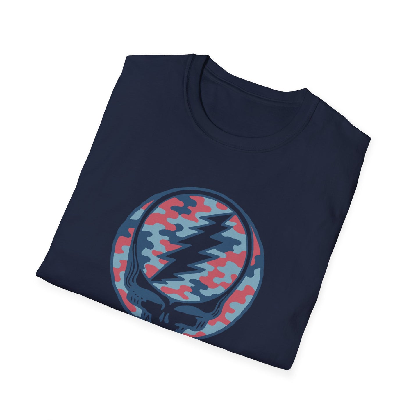 Camo Stealie Color Match Vineyard Collection Grateful Dead TShirt