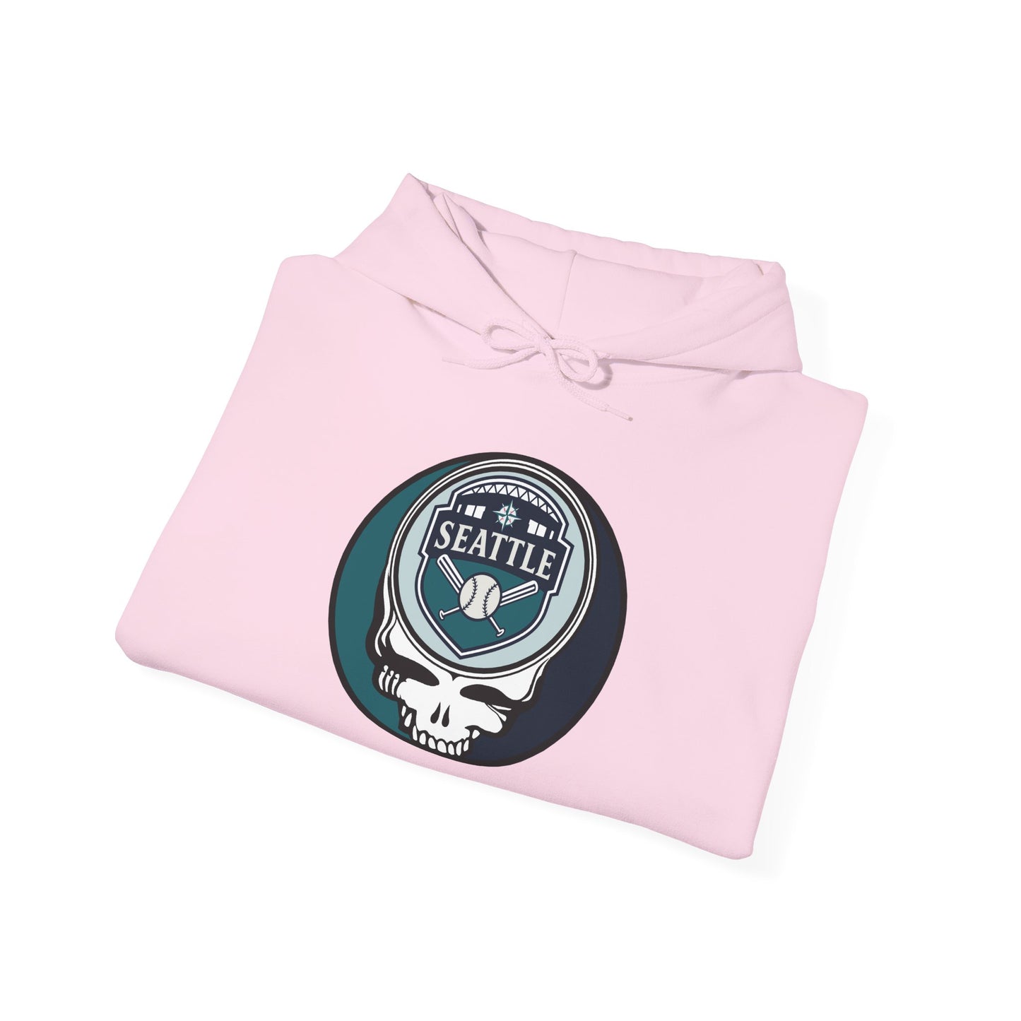 Seattle Baseball Grateful Dead Unisex Heavy Blend Hoodie - MLB