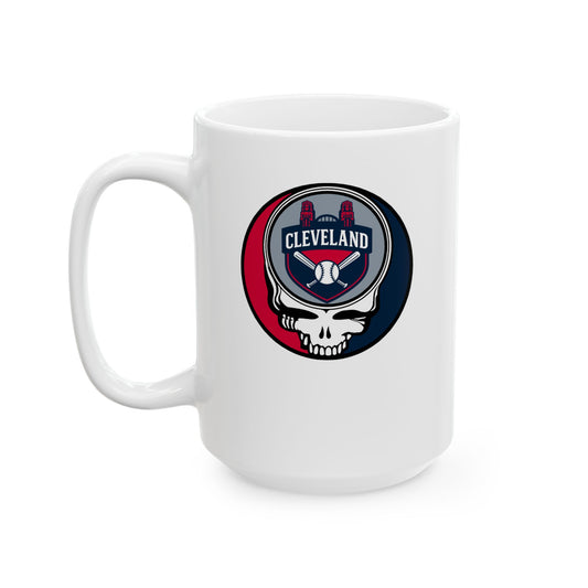 Cleveland Baseball Stealie Ceramic Mug - MLB