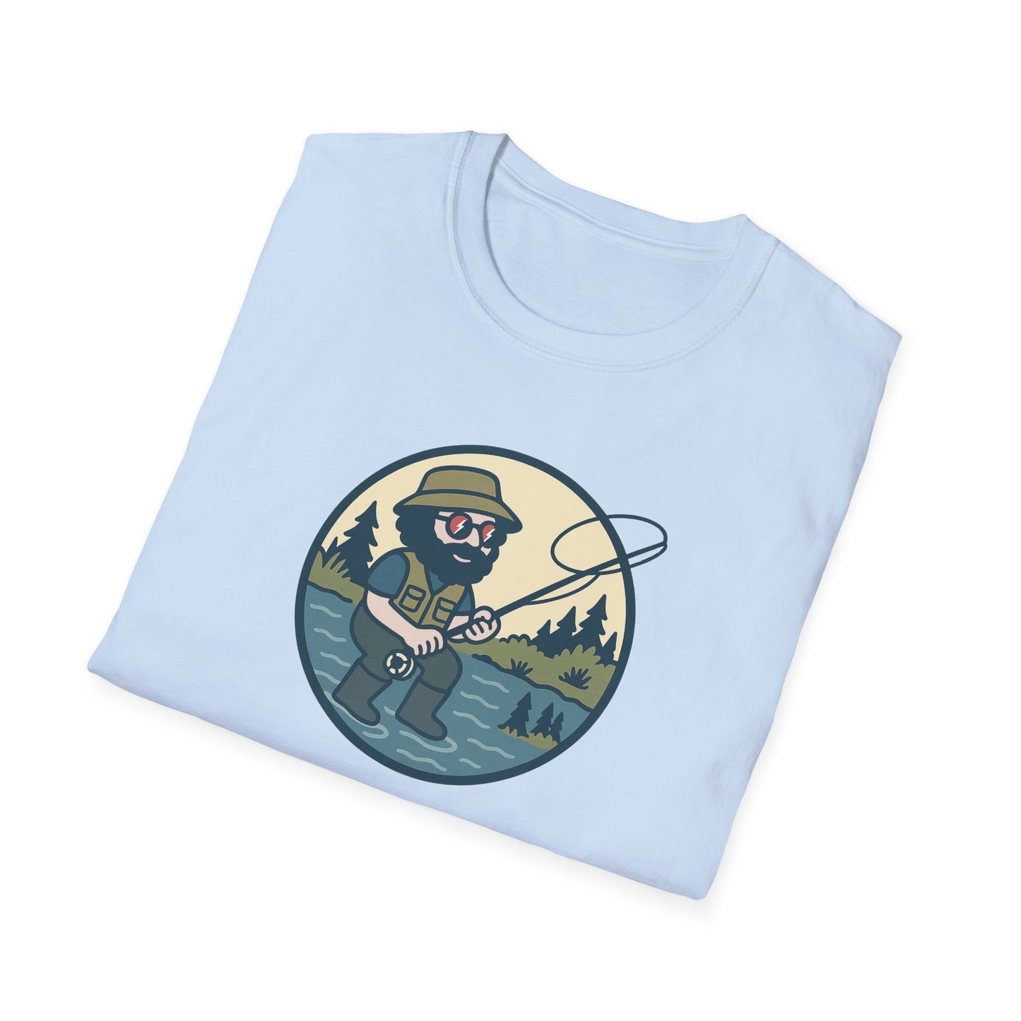 Fly Fishin' Jerry - Life is dead. Grateful Dead TShirt