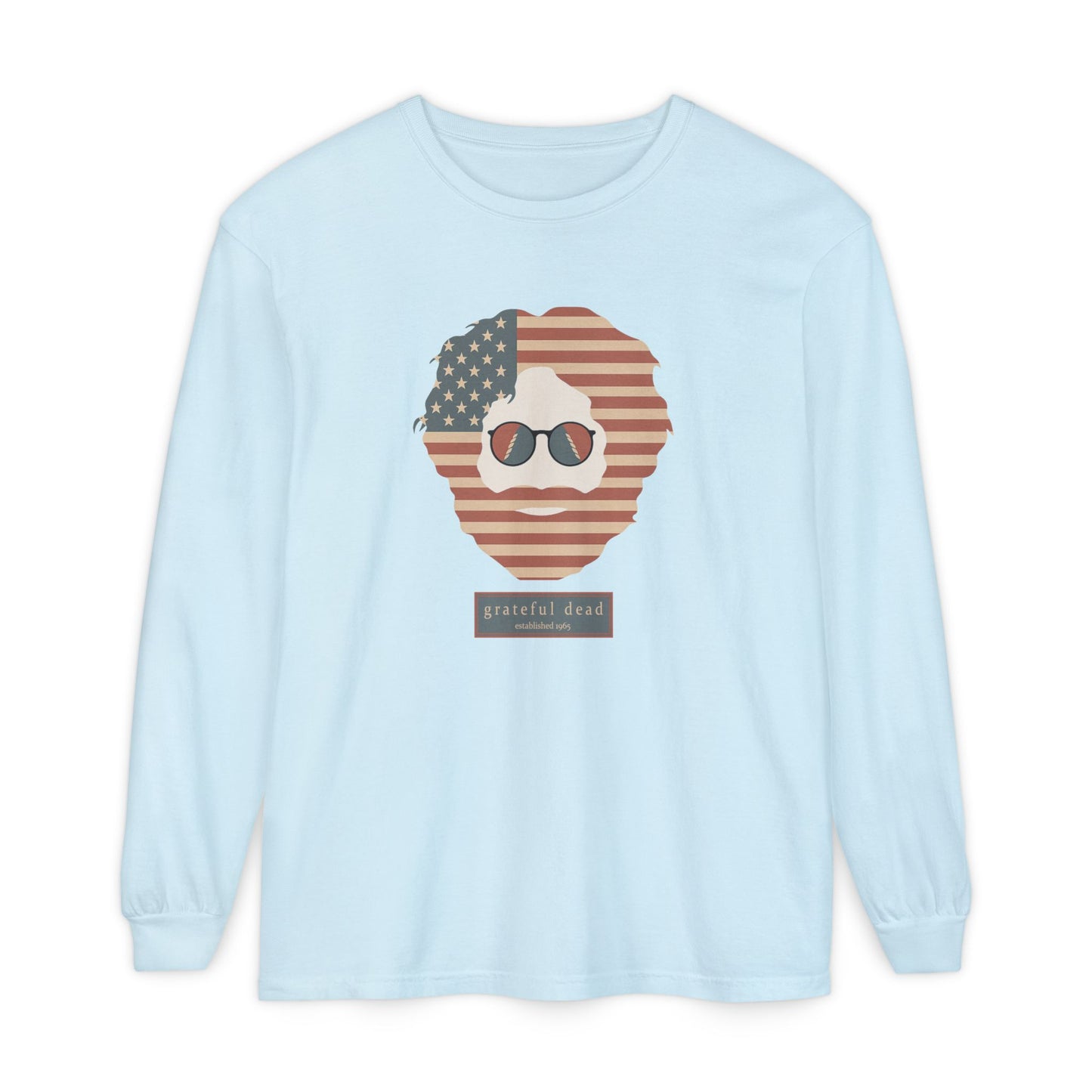 Stars & Stripes Jerry Vineyard Collection Garment-Dyed Long Sleeve