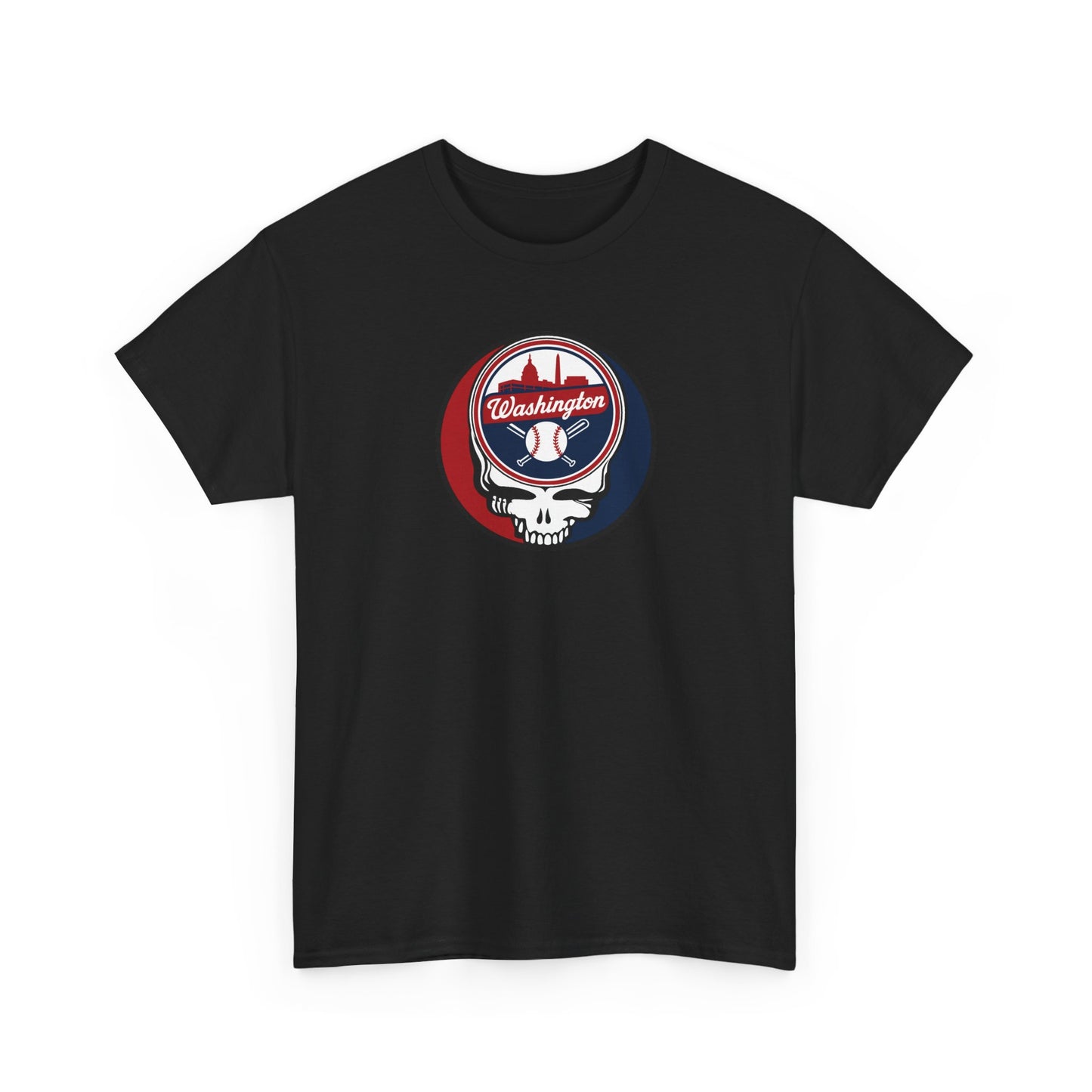 Washington Nationals Grateful Dead Steal Your Face T-Shirt - MLB