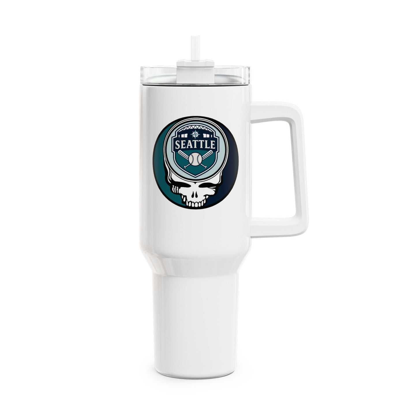 Seattle Mariners "Fat Man" Tumbler, Double Insulated 40oz Travel Mug