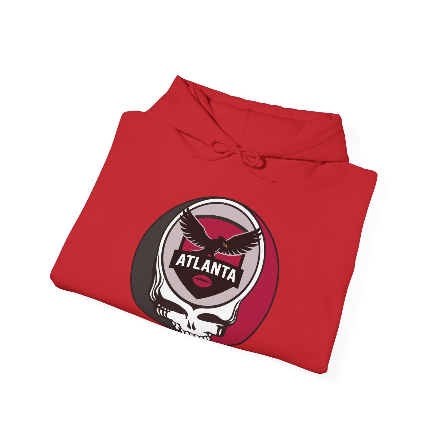Atlanta Football Stealie Grateful Dead Unisex Hoodie - NFL