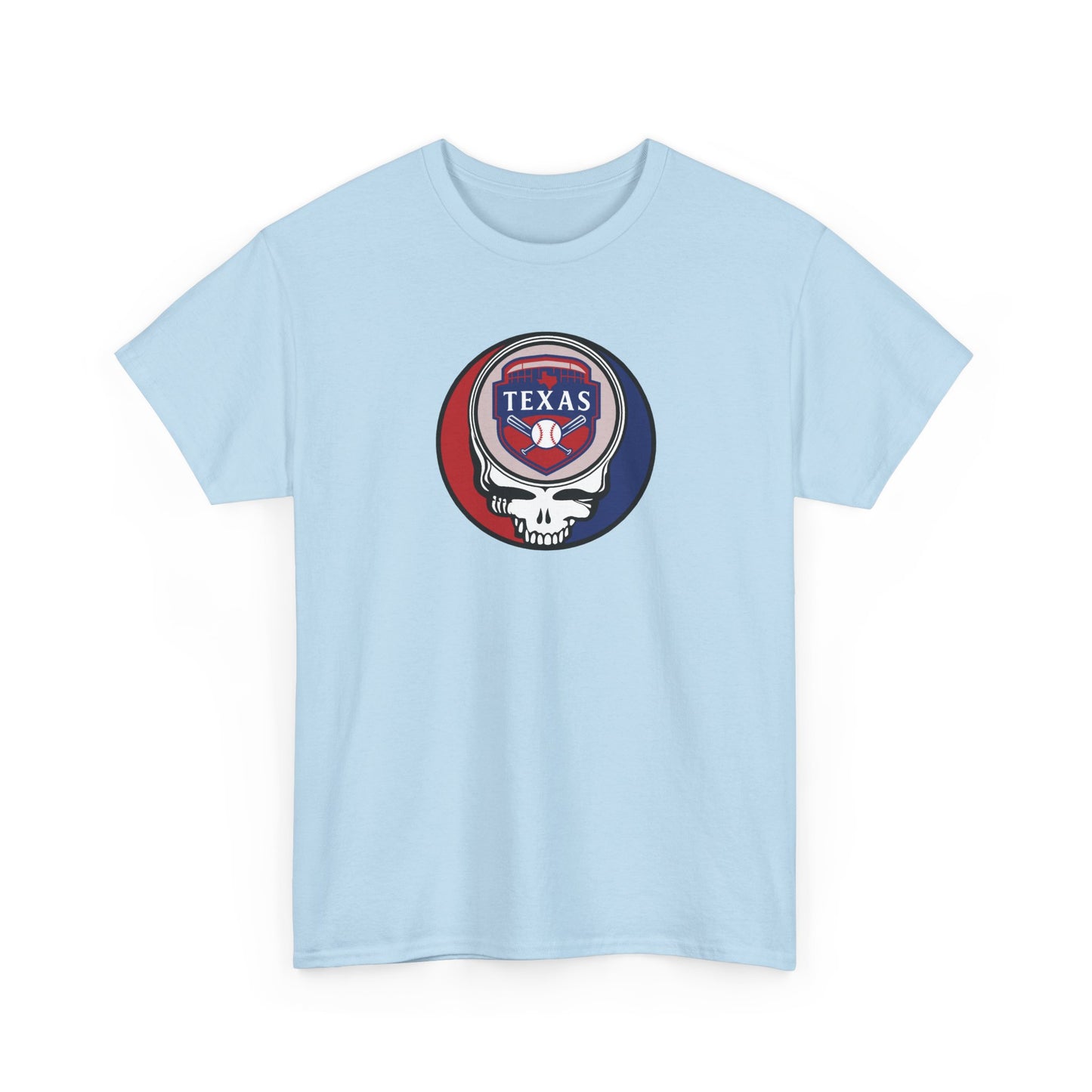 Texas Rangers Grateful Dead Steal Your Face T-Shirt - MLB