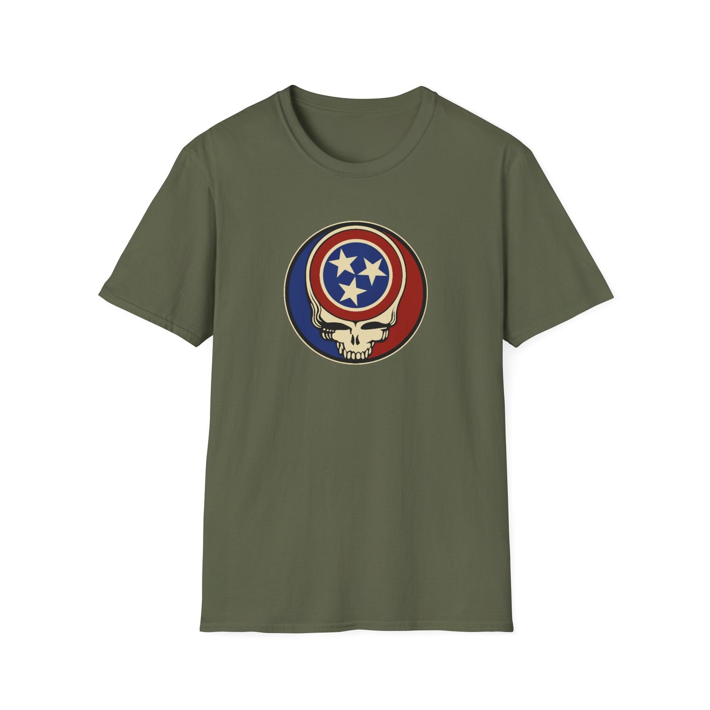 Tennessee State Flag Stealie Grateful Dead T-Shirt