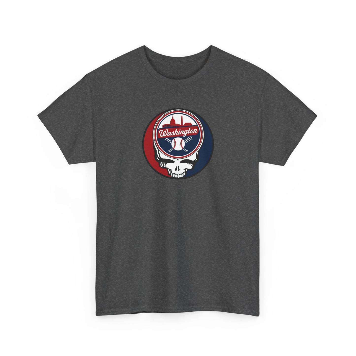 Washington Nationals Grateful Dead Steal Your Face T-Shirt - MLB