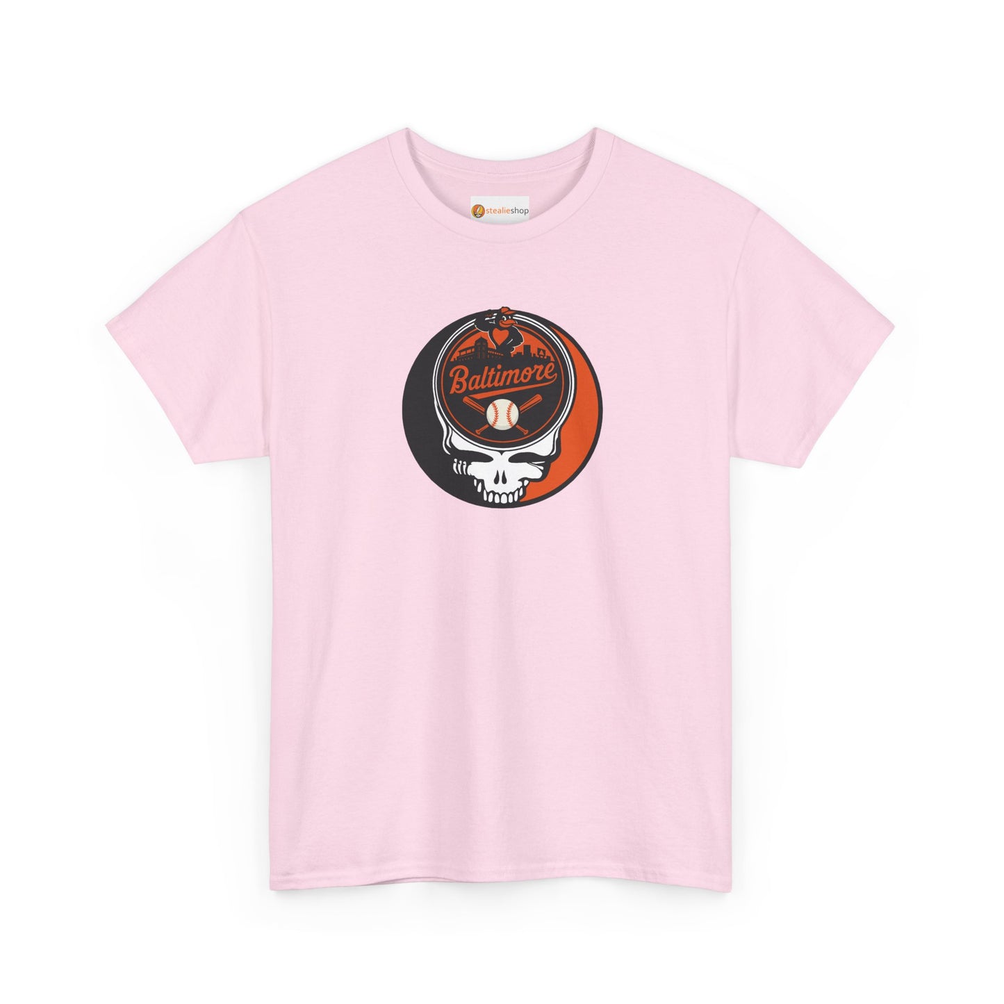 Baltimore Orioles Grateful Dead Steal Your Face T-Shirt - MLB