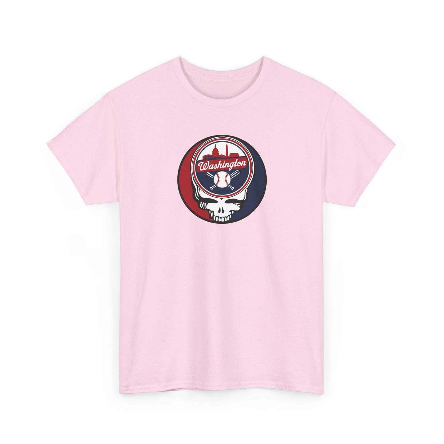 Washington Nationals Grateful Dead Steal Your Face T-Shirt - MLB