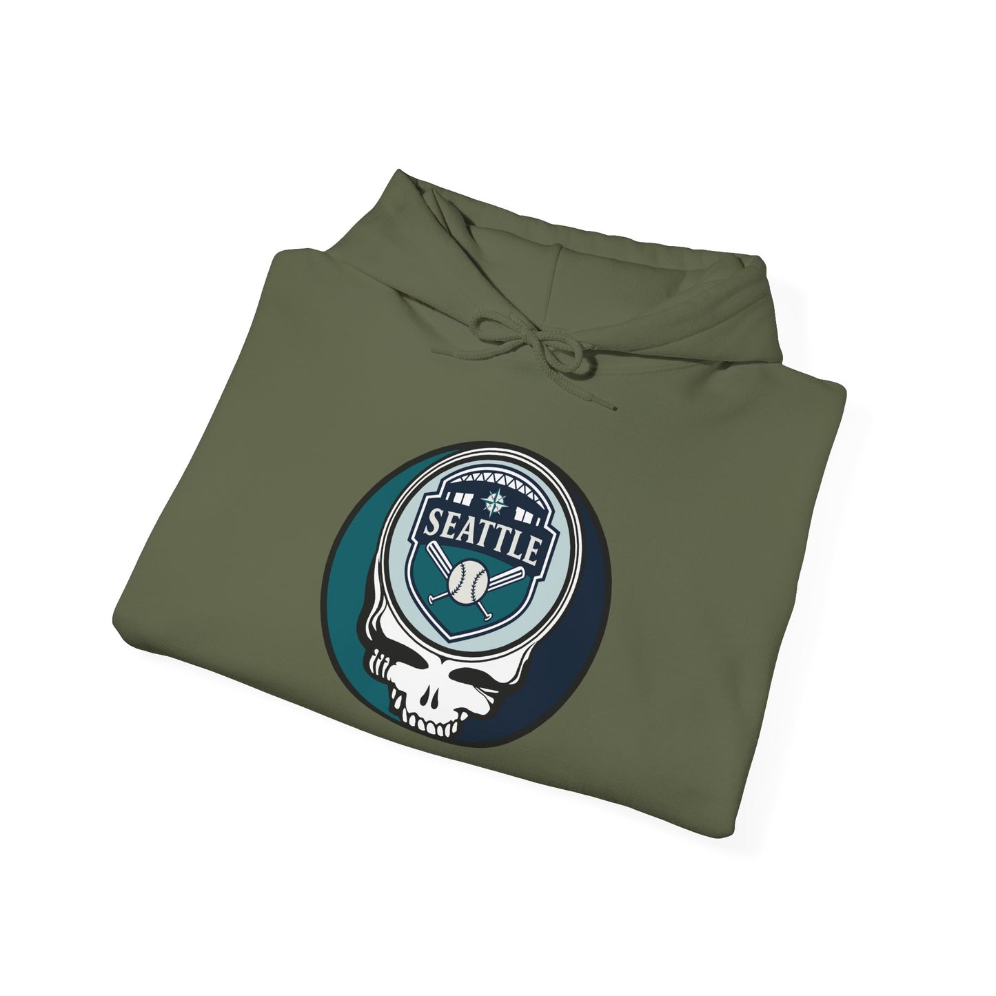 Seattle Mariners Grateful Dead Unisex Heavy Blend Hoodie - MLB