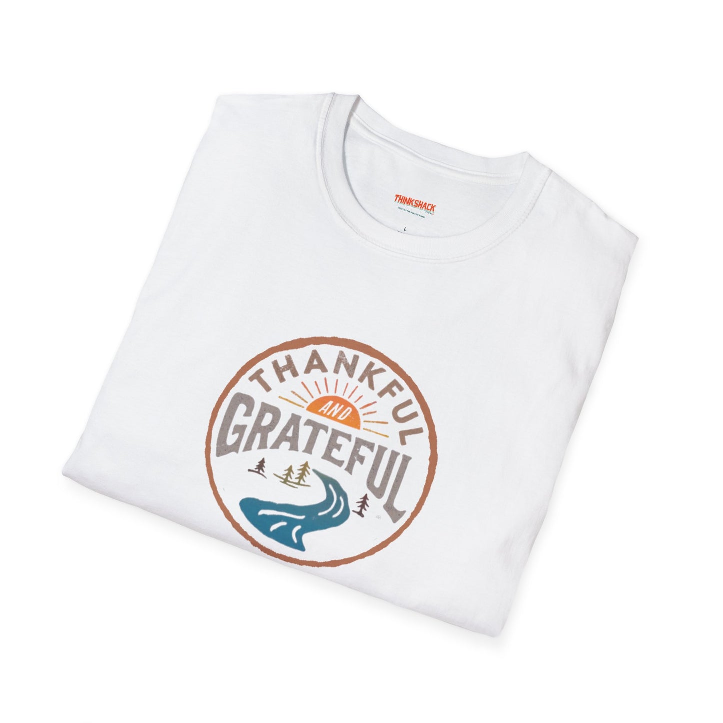 Thankful and Grateful - Life is dead. Thanksgiving T-Shirt