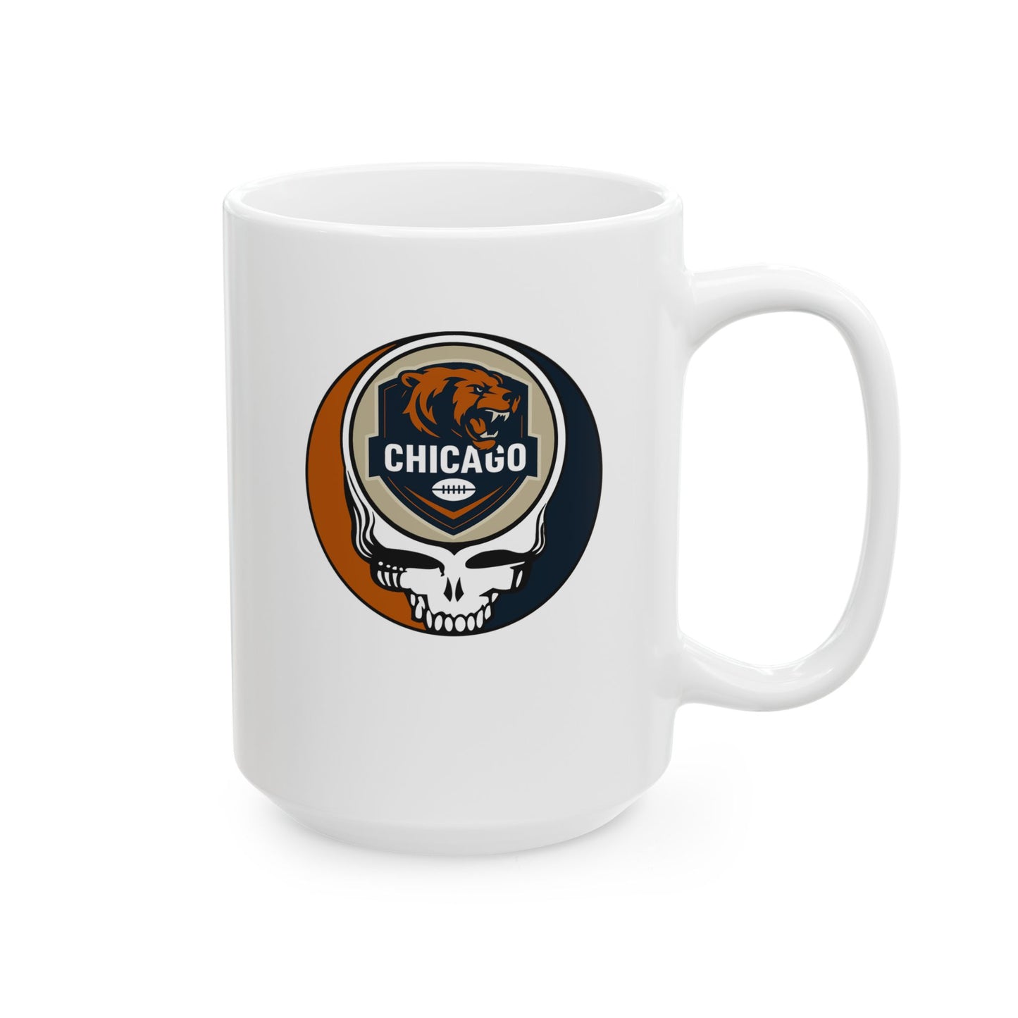 Chicago Football Stealie Ceramic Coffee Mug - NFL