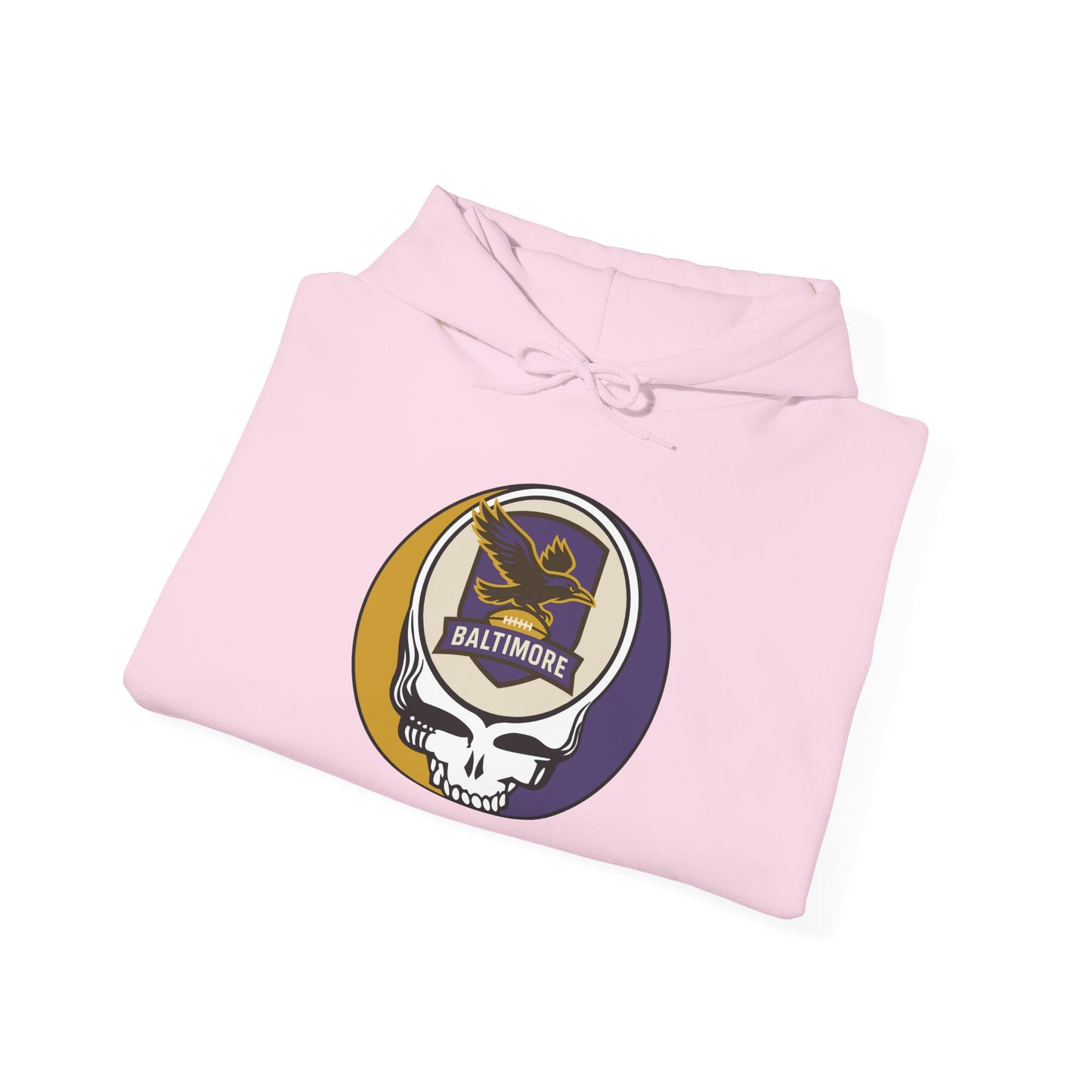 Baltimore Football Stealie Grateful Dead Hoodie - NFL
