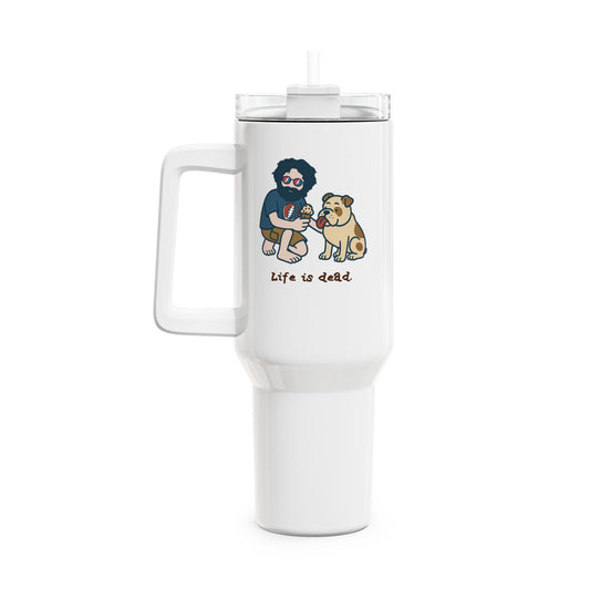 Jerry and Frank are Sharin' "Fat Man" Tumbler, Double Insulated 40oz Travel Mug