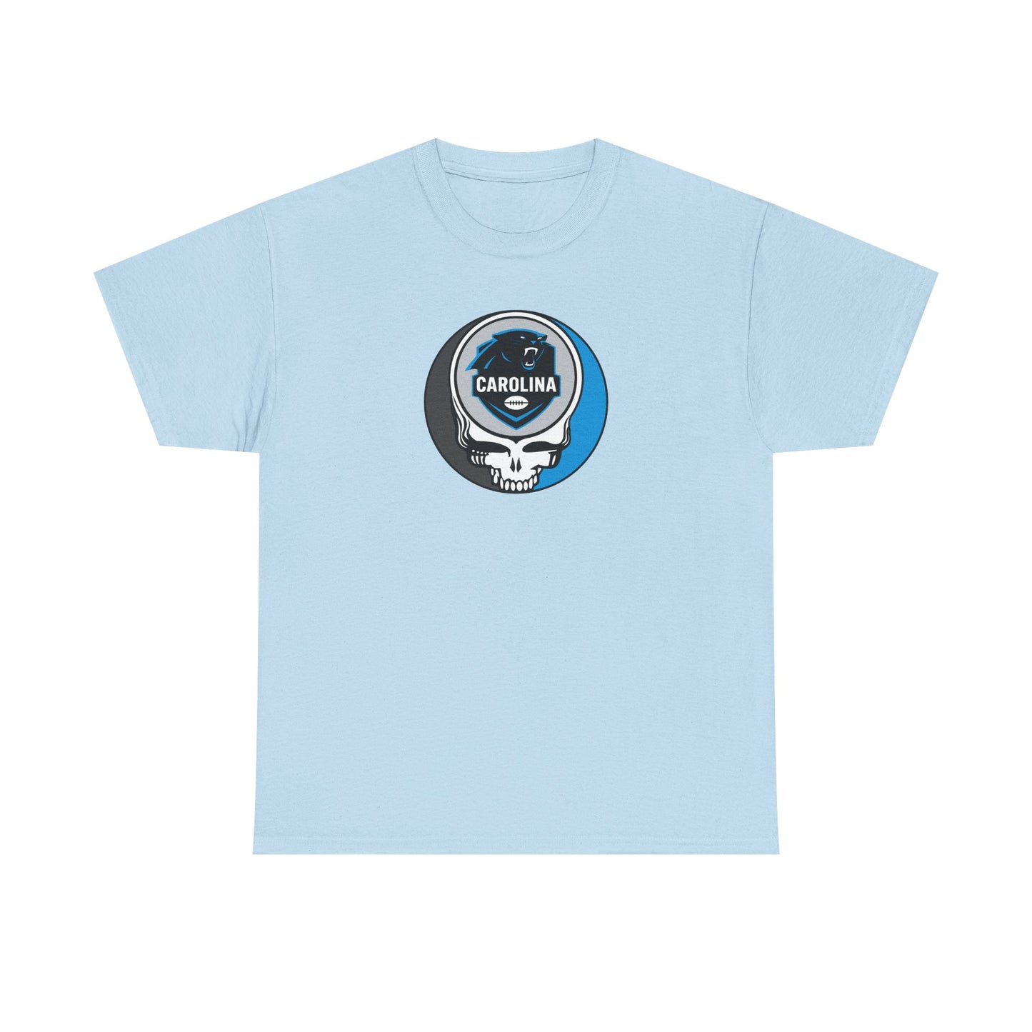 Carolina Panthers Grateful Dead Steal Your Face T-Shirt - NFL